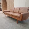 G. Thams sofa, trepersoners, cognac