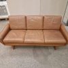G. Thams sofa, trepersoners, cognac