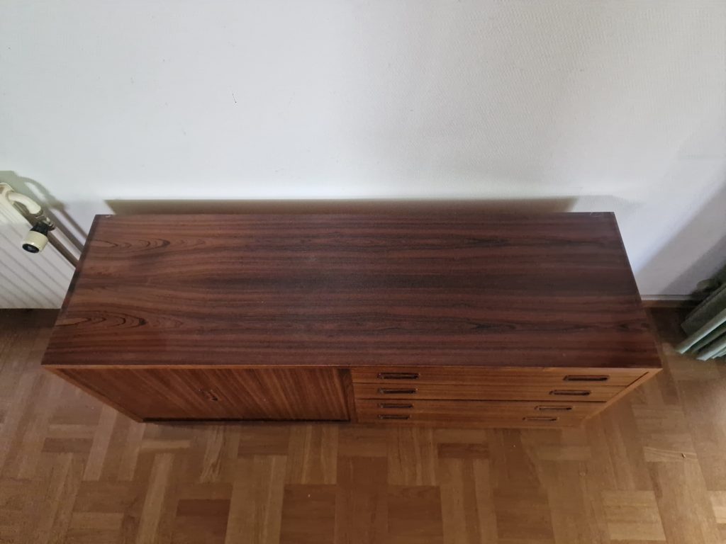 Skænk med skuffer, palisander, Hundevad