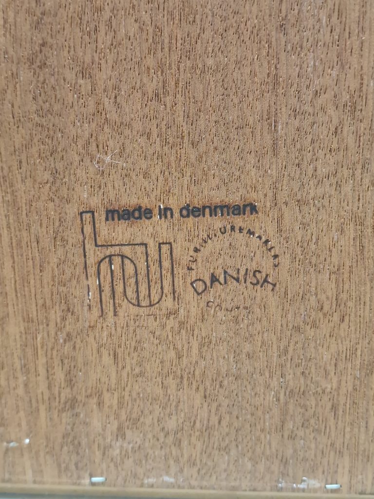 Skænk og reol, Hundevad, palisander