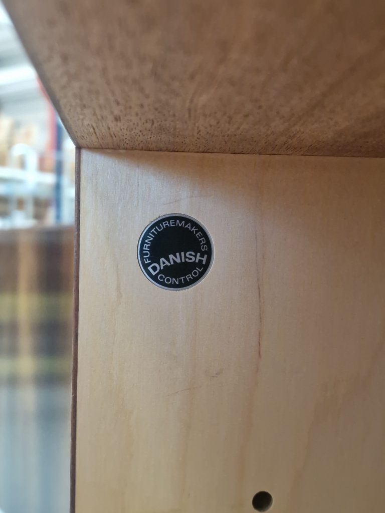 Skænk og reol, Hundevad, palisander