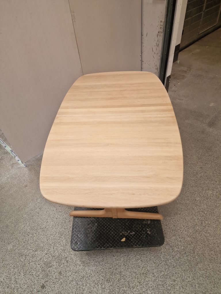 Skovby SM74 Ovalt Skovby SM74 spisebord med tillægsplader, massiv egetræ — billede 6