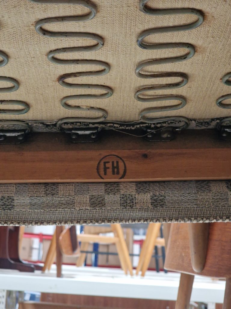 Fritz Hansen | FH Trepersoners sofa, ben af teak, Fritz Hansen — billede 8