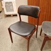 3 stk spisestole i massiv palisander, Erik Buch model OD49