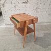 Sengebord i teak fra 1950/60’erne af Carlström & Co