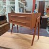 Teak entremøbel sengebord, AP Møbler, teak