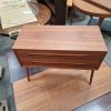 Teak entremøbel sengebord, AP Møbler, teak