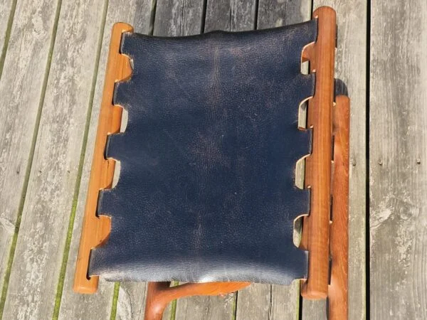 Skammel, massiv teak, Guldhøj