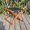 Model PH 41, Poul Hundevad Skammel, massiv teak, Guldhøj — billede 8