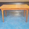 Omann Jr model 50 Spisebord i teak med hollandsk udtræk, Omann Jr model 50
