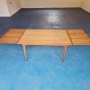 Omann Jr model 50 Spisebord i teak med hollandsk udtræk, Omann Jr model 50 — billede 2