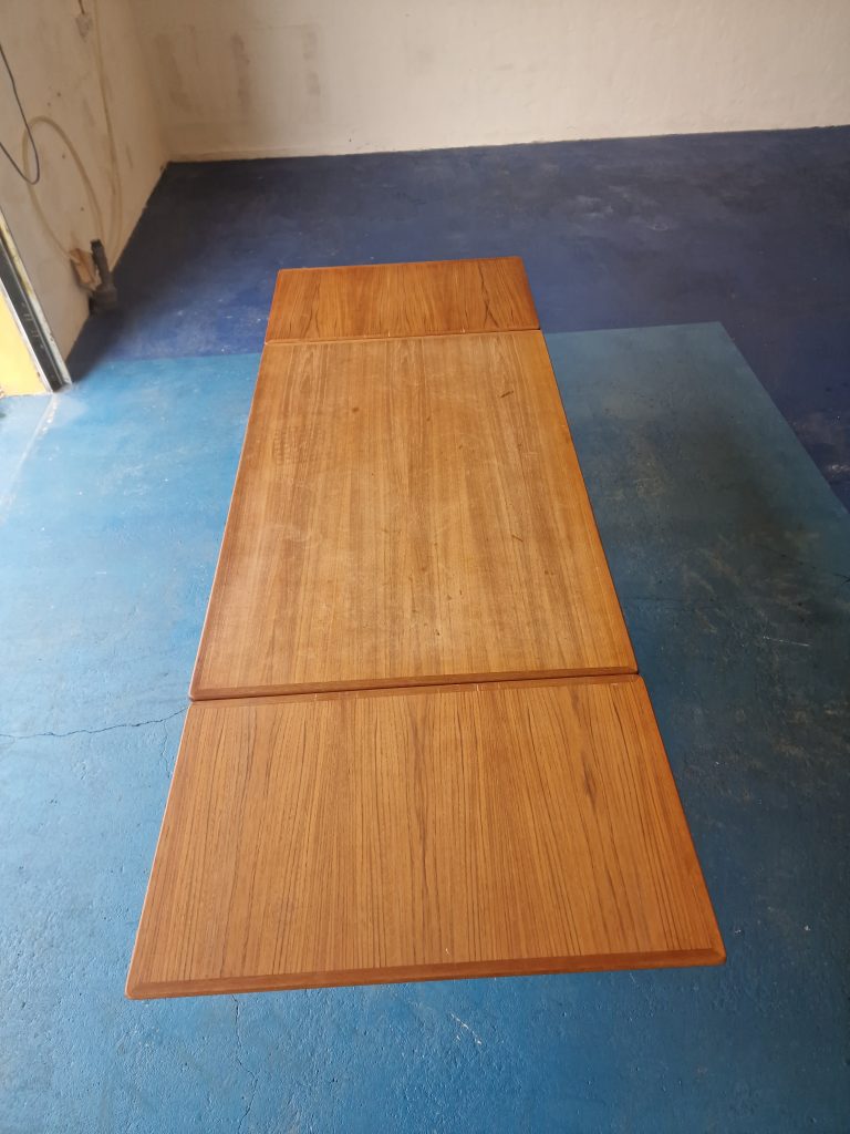 Omann Jr model 50 Spisebord i teak med hollandsk udtræk, Omann Jr model 50 — billede 4