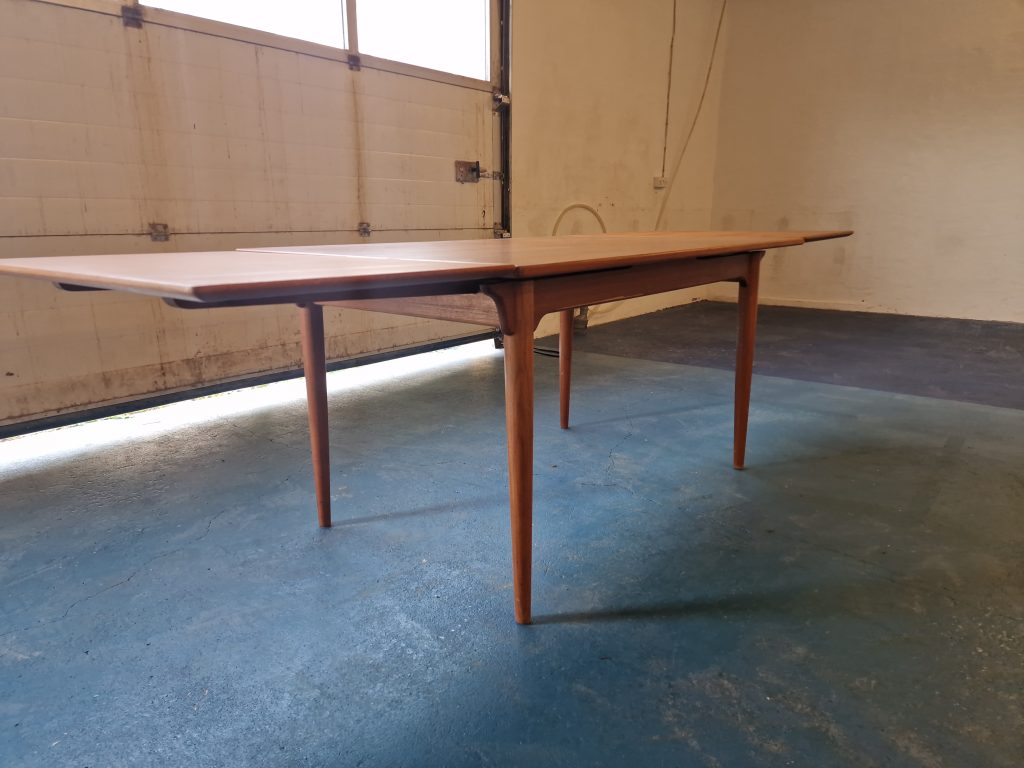 Omann Jr model 50 Spisebord i teak med hollandsk udtræk, Omann Jr model 50 — billede 8