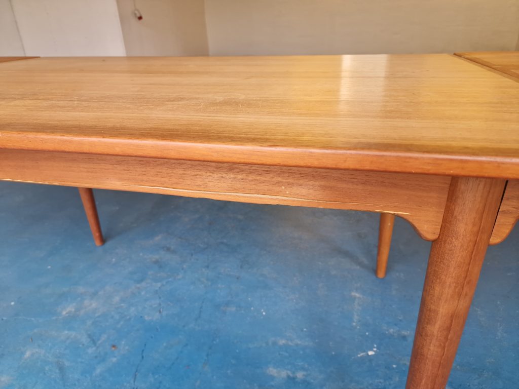 Omann Jr model 50 Spisebord i teak med hollandsk udtræk, Omann Jr model 50 — billede 6
