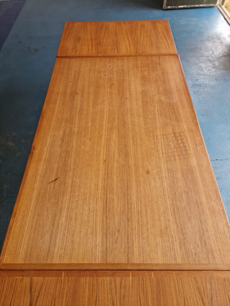 Omann Jr model 50 Spisebord i teak med hollandsk udtræk, Omann Jr model 50 — billede 9