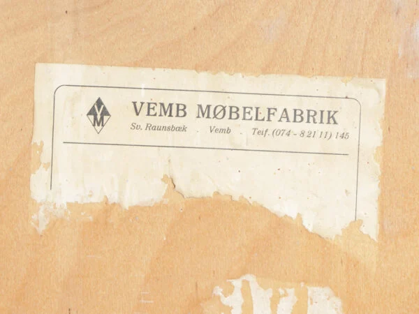 Vemb Møbelfabrik Teakskænk fra Vemb Møbelfabrik, 1960’erne — billede 12