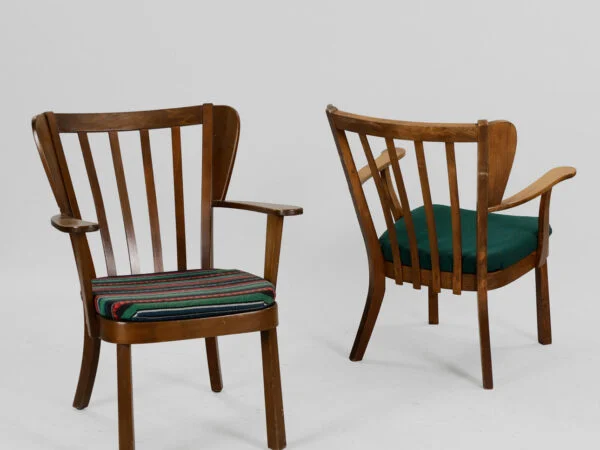 Søren Hansen, Fritz Hansen Canada lænestol i lakeret bøg, Fritz Hansen, 1940’erne — billede 5