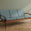 Kai Kristiansen 3-personers sofa i palisander, model 123