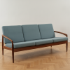 Kai Kristiansen 3-personers sofa i palisander, model 123