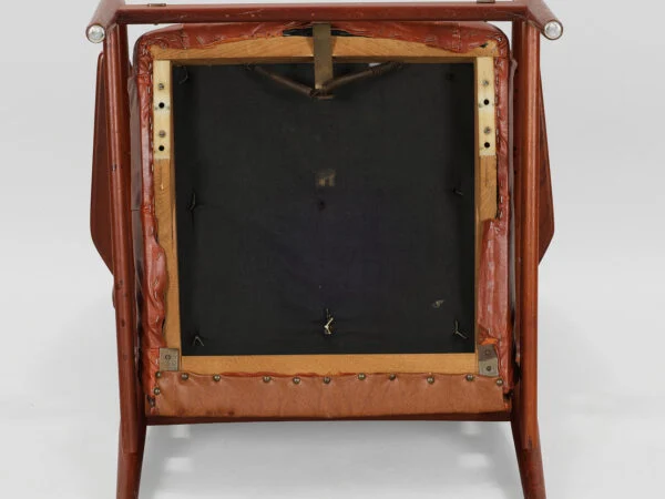 John Boné John Boné lænestol i teak og læder, 1960’erne — billede 9