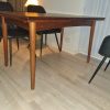 Spisebord i teak med hollandsk udtræk — billede 3