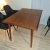Spisebord i teak med hollandsk udtræk — billede 2
