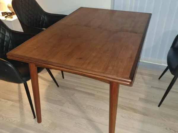 Spisebord i teak med hollandsk udtræk — billede 2