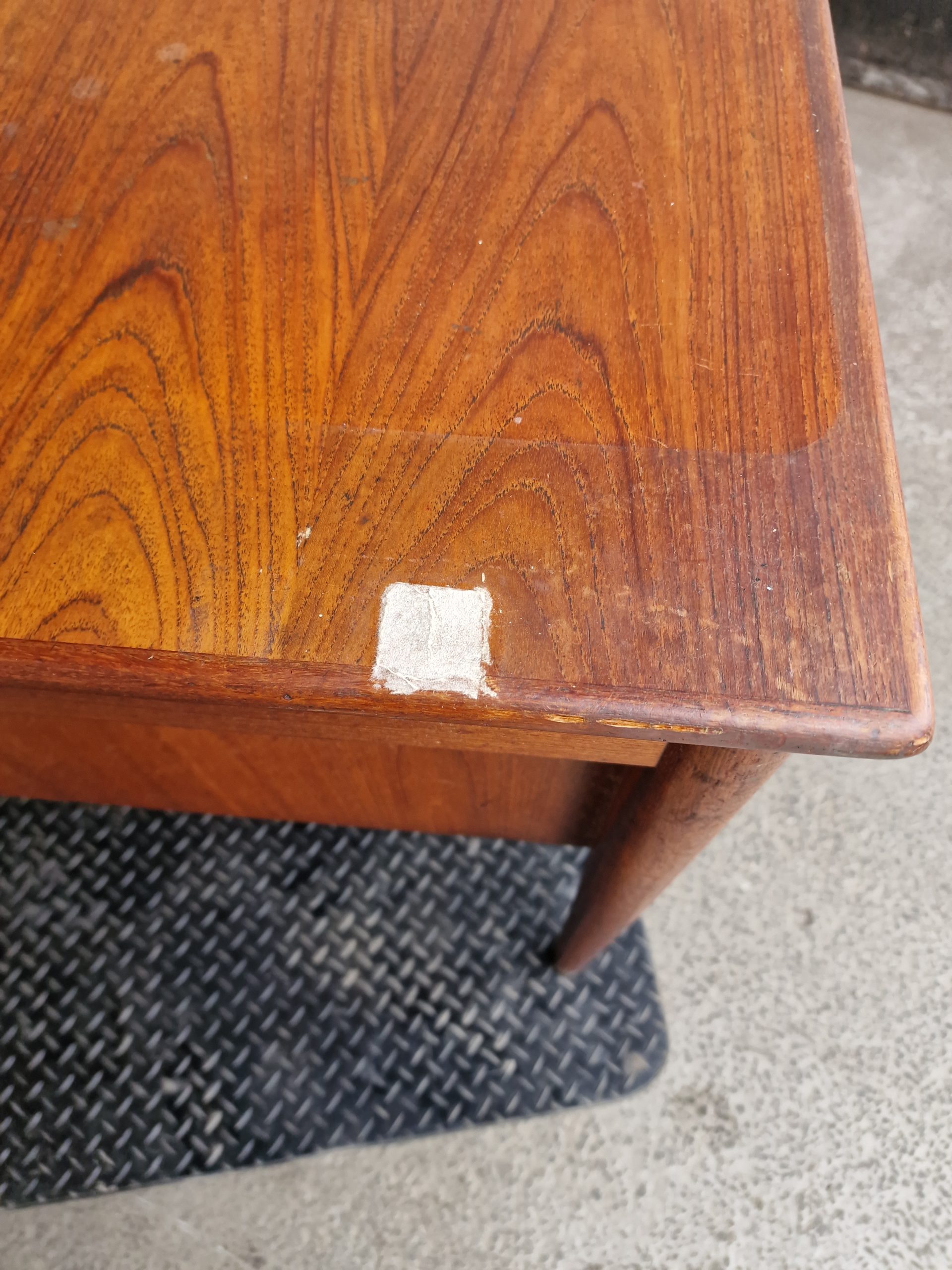 Skrivebord, teak, Børge Mogensen