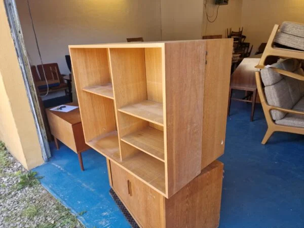 Kai Kristiansen / FM, Feldballe Møbelfabrik Vangereol i tre sektioner, egetræ, Kai Kristiansen, Feldballe Møbelfabrik — billede 19