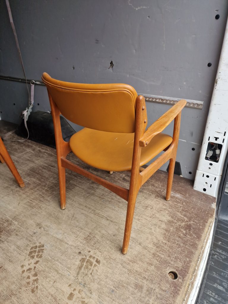 Erik Buch, OD49 og OD50 To Erik Buch stole, én med armlæn — billede 6
