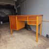 Skrivebord i teak og bøg — billede 11