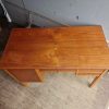 Skrivebord i teak og bøg — billede 3