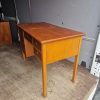 Skrivebord i teak og bøg — billede 7
