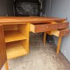 Skrivebord i teak og bøg — billede 10