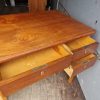 Skrivebord i teak og bøg — billede 9