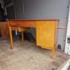 Skrivebord i teak og bøg — billede 8