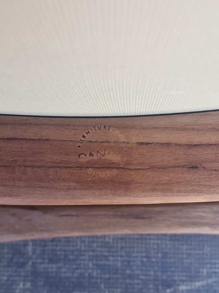 Erik Buch model 49 2 spisestole i massiv teaktræ af Erik buch model OD49 — billede 7