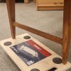 Tungt sofabord i teak — billede 5