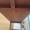 Tungt sofabord i teak — billede 9
