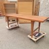 Tungt sofabord i teak — billede 8