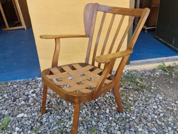 Canada lænestol i lakeret bøg, Fritz Hansen, 1940’erne