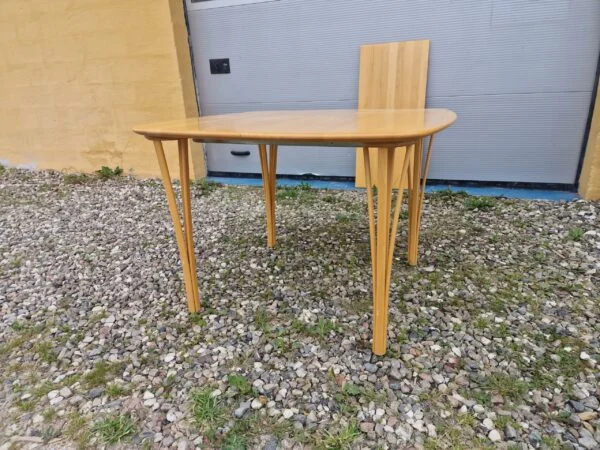 Spisebord, bøg, Haslev, 1 tillægsplade