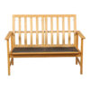 Børge Mogensen / Fredericia Stolefabrik BØRGE MOGENSEN. Fredericia Stolefabrik. To-personers sofa af egetræ, model 2259. — billede 3