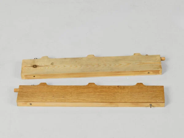 Cirkulært spisebord i eg med tre tillægsplader, Danmark 1960/70’erne — billede 12