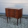 Sød lille retro kommode i palisander