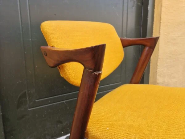 Kai Kristiansen, model 42 Fire spisestole i massiv palisander, model 42 af Kai Kristiansen — billede 7