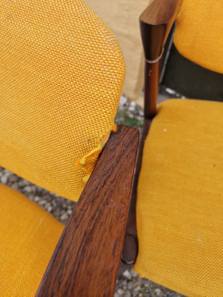 Kai Kristiansen, model 42 Fire spisestole i massiv palisander, model 42 af Kai Kristiansen — billede 6