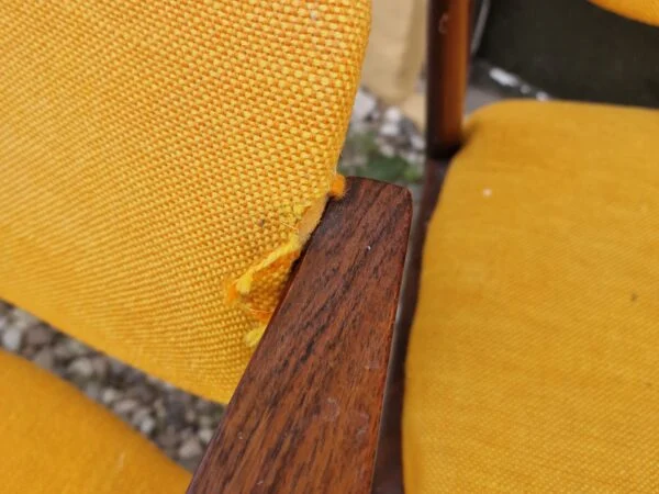 Kai Kristiansen, model 42 Fire spisestole i massiv palisander, model 42 af Kai Kristiansen — billede 5