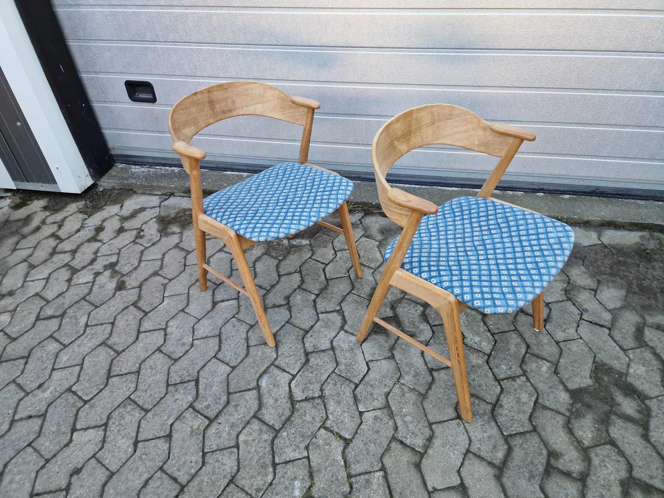 Kai Kristiansen model 32 2 x spisestole i massiv teak, Kai Kristansen model 32 — billede 3