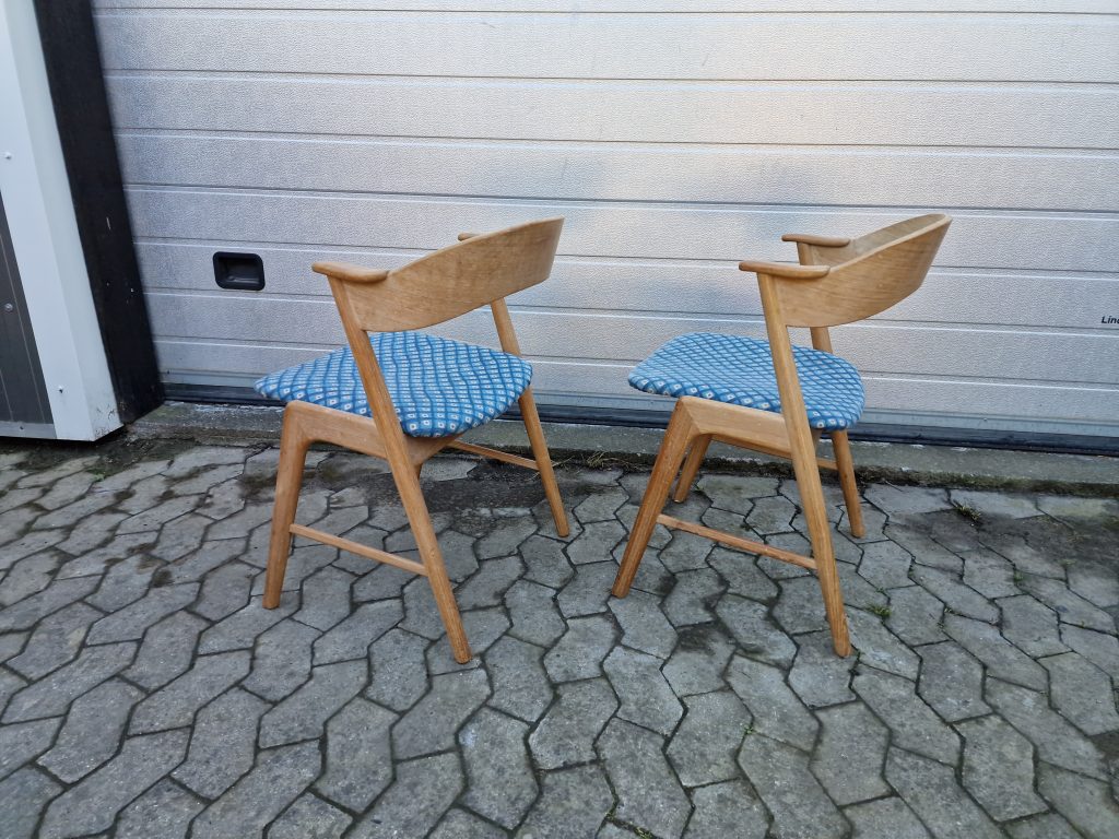 Kai Kristiansen model 32 2 x spisestole i massiv teak, Kai Kristansen model 32 — billede 2